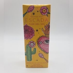 136- Escada Flor Del Sol Women's Made In France NWT